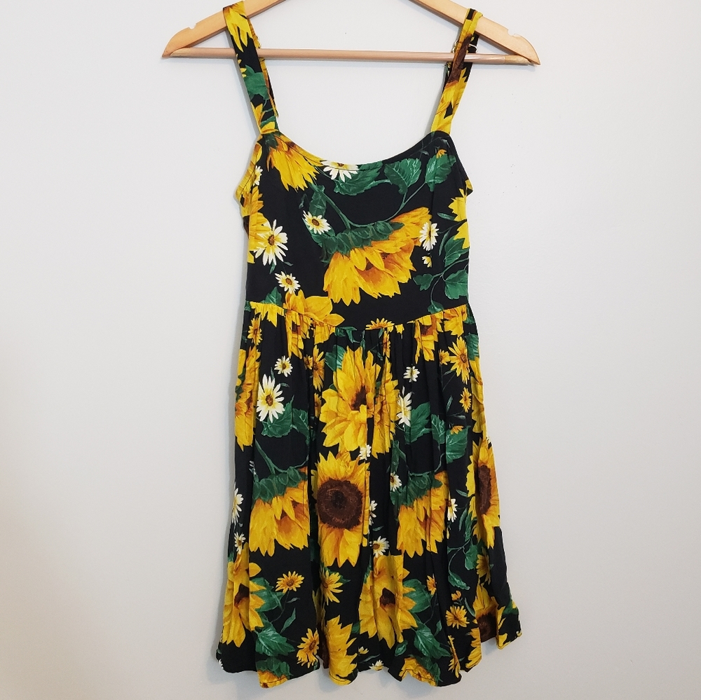 Forever 21 Sunflower Printed Sundress